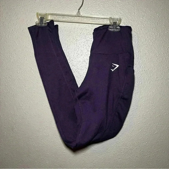 Gymshark dry sculpture leggings rich purple - Picture 4 of 10